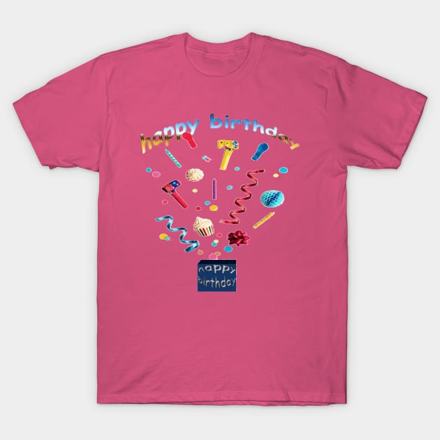 happy birthday T-Shirt by HTTC